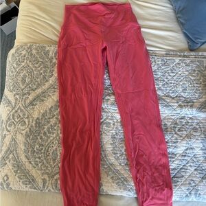 Lululemon Athletica Pink Leggings